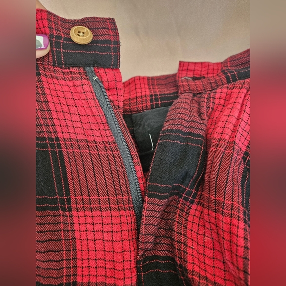 Kids Checked Fake Two Plaid Shirt Pants  unisex JFORJUNIOR - Picture 11 of 14